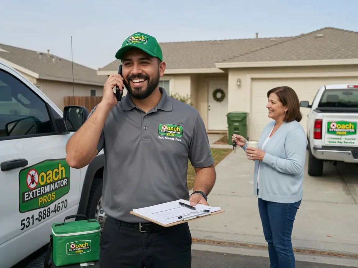 Pest Control Roach Exterminator Pleasant Plain, OH FAQs